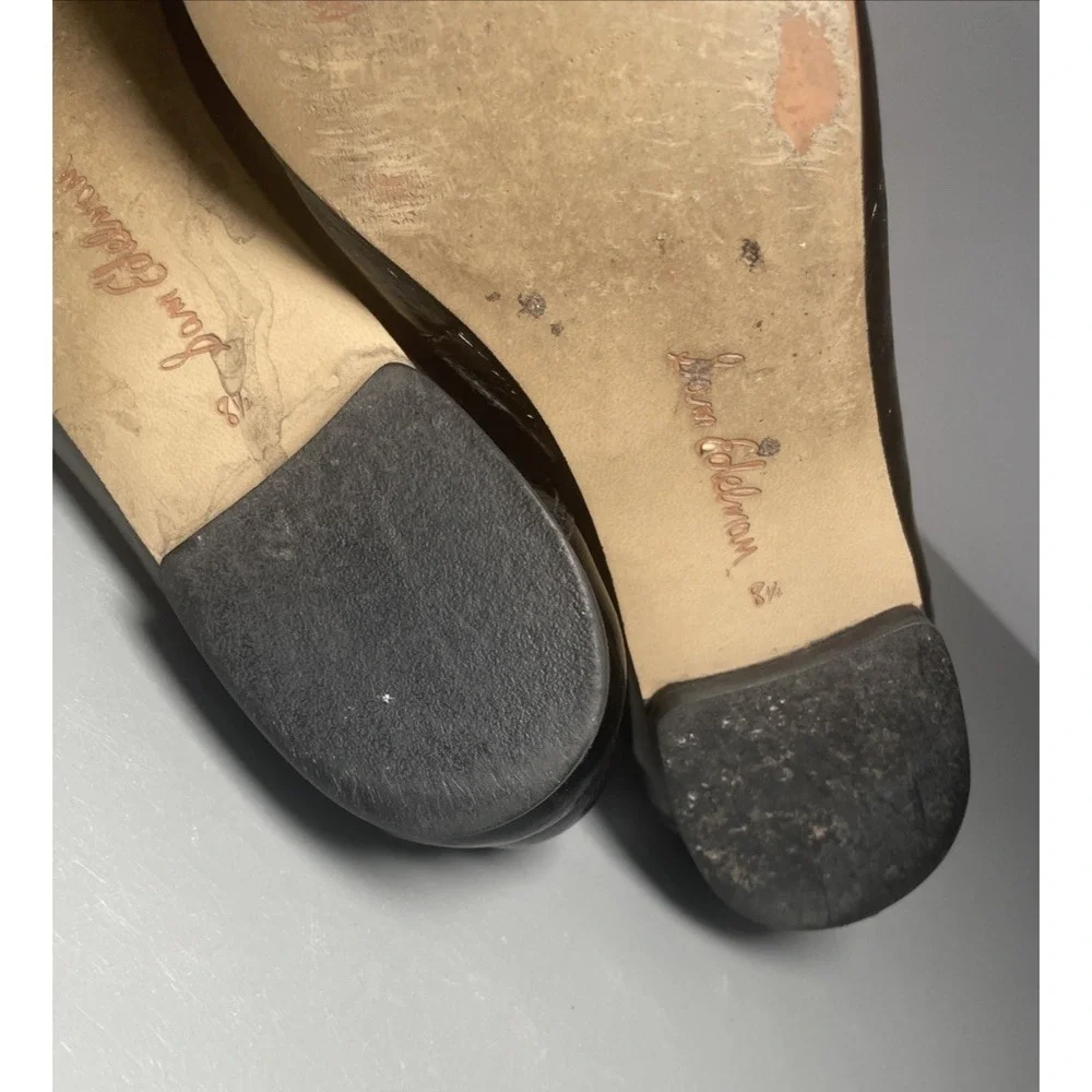 Sam Edelman Michaela Patent Leather Mary Jane Square Toe Flats Size 8.5 M - Picture 8 of 8